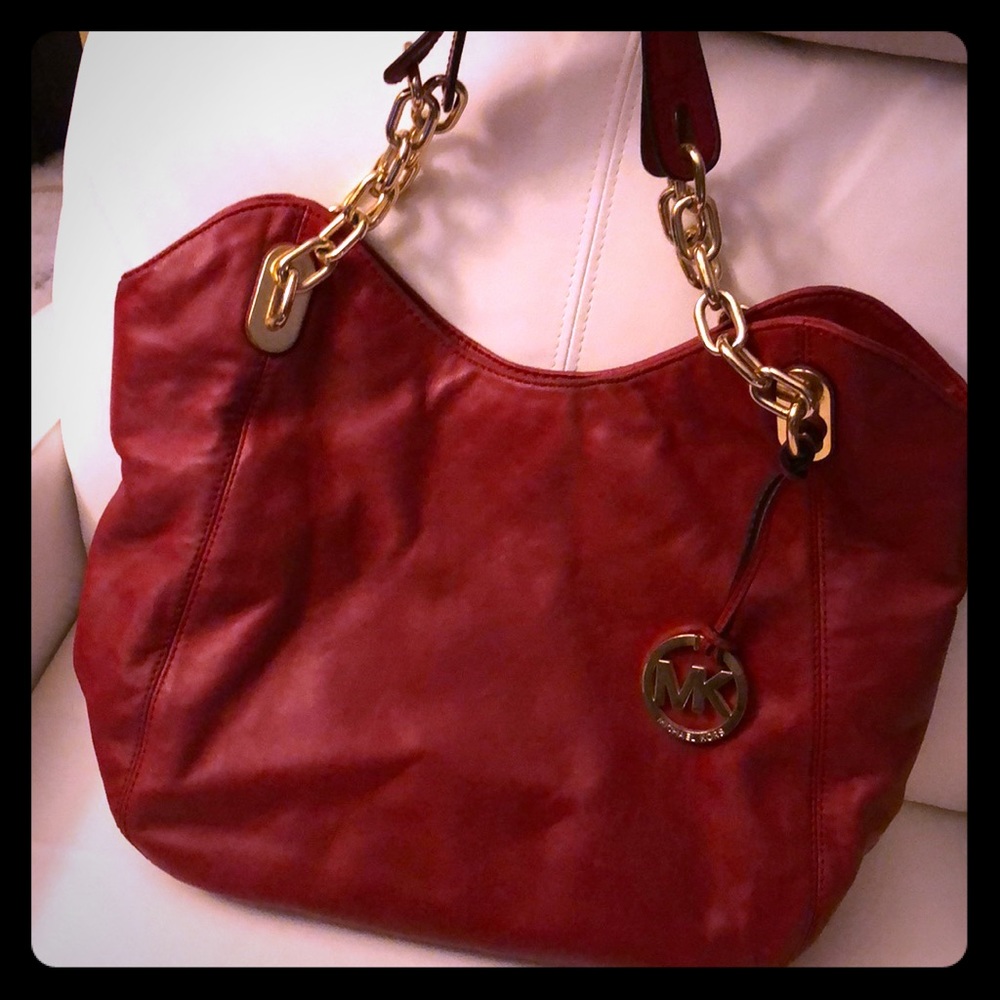 Michael Kors- Large Red Bag